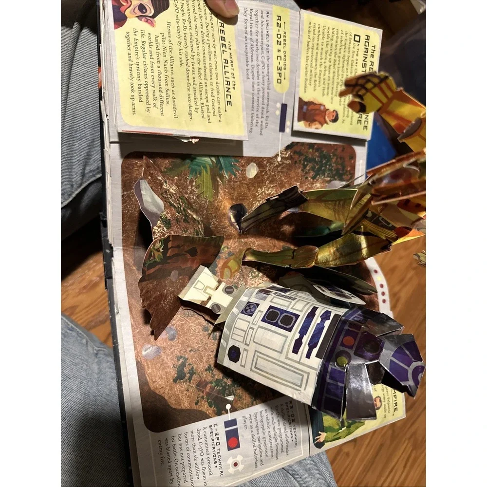 Star Wars A Pop-Up Guide to the Galaxy by Matthew Reinhart Hardcover